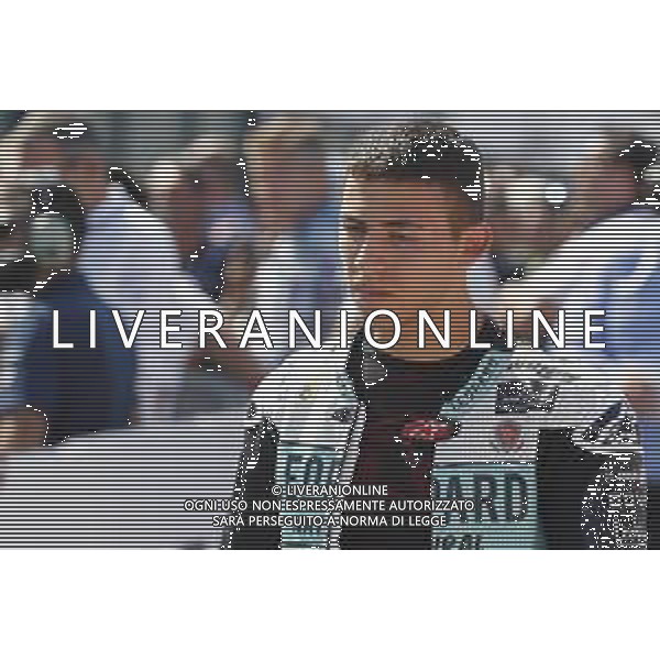 Misano - Motomondiale Gran Premio OCTO di San Marino e della Riviera di Rimini 09/09/2018 nella foto: la delusione di ENEA BASTIANINI (LEOPARD RACING) MOTO3 ©Claudio Zamagni/Agenzia Aldo Liverani delusion of ENEA BASTIANINI (LEOPARD RACING) during MotoGP OCTO of San Marino on September 09 2018 at Misano World Circuit Marco Simoncelli Misano Adriatico Italy photo credit by Claudio Zamagni/Aldo Liverani Photo Agency / AGENZIA ALDO LIVERANI SAS