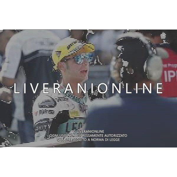 Misano - Motomondiale Gran Premio OCTO di San Marino e della Riviera di Rimini 09/09/2018 nella foto: LORENZO DALLA PORTA (LEOPARD RACING) VINCITORE MOTO3 ©Claudio Zamagni/Agenzia Aldo Liverani LORENZO DALLA PORTA (LEOPARD RACING) during MotoGP OCTO of San Marino on September 09 2018 at Misano World Circuit Marco Simoncelli Misano Adriatico Italy photo credit by Claudio Zamagni/Aldo Liverani Photo Agency / AGENZIA ALDO LIVERANI SAS