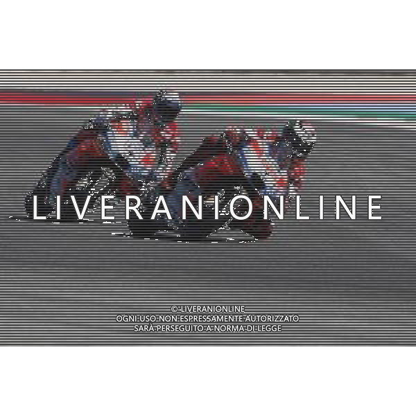 Misano - Motomondiale Gran Premio OCTO di San Marino e della Riviera di Rimini 09/09/2018 nella foto: Andrea Dovizioso (DUCATI TEAM) Jorge Lorenzo (DUCATI TEAM) durante la gara ©Claudio Zamagni/Agenzia Aldo Liverani Andrea Dovizioso (DUCATI TEAM) Jorge Lorenzo (DUCATI TEAM) during the race MotoGP OCTO of San Marino on September 09 2018 at Misano World Circuit Marco Simoncelli Misano Adriatico Italy photo credit by Claudio Zamagni/Aldo Liverani Photo Agency / AGENZIA ALDO LIVERANI SAS