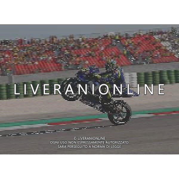 Misano Adriatico ( RN ) 09/09/2018 Misano World Circuit Marco Simoncelli. Gran Premio Octo di San Marino e della Riviera di Rimini 2018 - MOTOGP Nella foto: Valentino Rossi ( ITA ) su YAMAHA PH Lauro Montagnini AG ALDO LIVERANI SAS