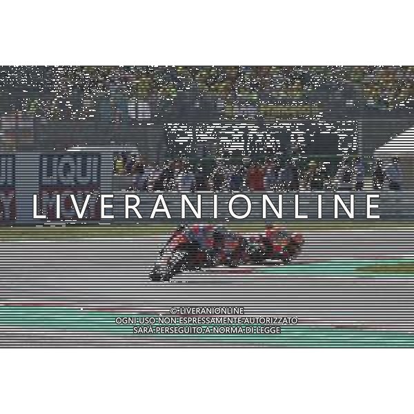 Misano Adriatico ( RN ) 09/09/2018 Misano World Circuit Marco Simoncelli. Gran Premio Octo di San Marino e della Riviera di Rimini 2018 - MOTOGP Nella foto: Moto in gruppo durante la gara PH Lauro Montagnini AG ALDO LIVERANI SAS