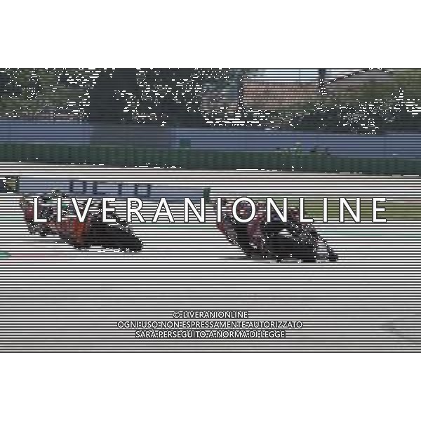 Misano Adriatico ( RN ) 09/09/2018 Misano World Circuit Marco Simoncelli. Gran Premio Octo di San Marino e della Riviera di Rimini 2018 - MOTOGP Nella foto: Moto in gruppo durante la gara PH Lauro Montagnini AG ALDO LIVERANI SAS