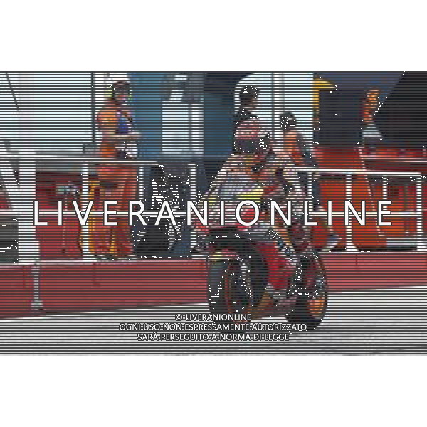 Misano - Motomondiale Gran Premio OCTO di San Marino e della Riviera di Rimini 07/09/2018 nella foto: Marc Marquez (REPSOL HONDA TEAM) durante le prove libere ©Claudio Zamagni/Agenzia Aldo Liverani Marc Marquez (REPSOL HONDA TEAM) during free practice MotoGP OCTO of San Marino on September 07 2018 at Misano World Circuit Marco Simoncelli Misano Adriatico Italy photo credit by Claudio Zamagni/Aldo Liverani Photo Agency
