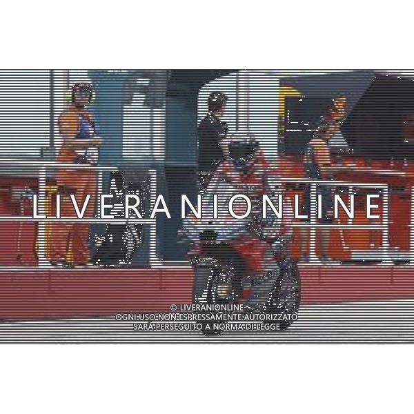 Misano - Motomondiale Gran Premio OCTO di San Marino e della Riviera di Rimini 07/09/2018 nella foto: Andrea Dovizioso (DUCATI TEAM) durante le prove libere ©Claudio Zamagni/Agenzia Aldo Liverani Andrea Dovizioso (DUCATI TEAM) during free practice MotoGP OCTO of San Marino on September 07 2018 at Misano World Circuit Marco Simoncelli Misano Adriatico Italy photo credit by Claudio Zamagni/Aldo Liverani Photo Agency