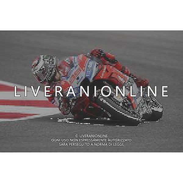 Misano - Motomondiale Gran Premio OCTO di San Marino e della Riviera di Rimini 07/09/2018 nella foto: Jorge Lorenzo (DUCATI TEAM) durante le prove libere ©Claudio Zamagni/Agenzia Aldo Liverani Jorge Lorenzo (DUCATI TEAM) during free practice MotoGP OCTO of San Marino on September 07 2018 at Misano World Circuit Marco Simoncelli Misano Adriatico Italy photo credit by Claudio Zamagni/Aldo Liverani Photo Agency