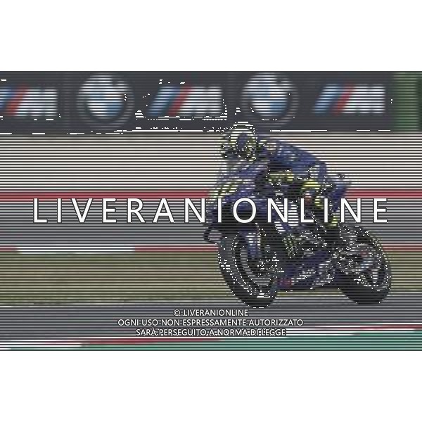 Misano - Motomondiale Gran Premio OCTO di San Marino e della Riviera di Rimini 07/09/2018 nella foto: Valentino Rossi (MOVISTAR YAMAHA MotoGP)durante le prove libere ©Claudio Zamagni/Agenzia Aldo Liverani Valentino Rossi (MOVISTAR YAMAHA MotoGP) during free practice MotoGP OCTO of San Marino on September 07 2018 at Misano World Circuit Marco Simoncelli Misano Adriatico Italy photo credit by Claudio Zamagni/Aldo Liverani Photo Agency