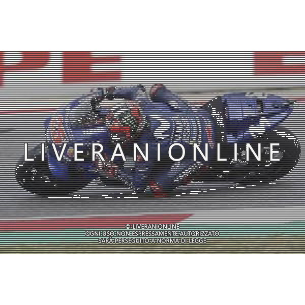 Misano - Motomondiale Gran Premio OCTO di San Marino e della Riviera di Rimini 07/09/2018 nella foto: Maverick Vinales (MOVISTAR YAMAHA MotoGP)durante le prove libere ©Claudio Zamagni/Agenzia Aldo Liverani Maverick Vinales (MOVISTAR YAMAHA MotoGP) during free practice MotoGP OCTO of San Marino on September 07 2018 at Misano World Circuit Marco Simoncelli Misano Adriatico Italy photo credit by Claudio Zamagni/Aldo Liverani Photo Agency