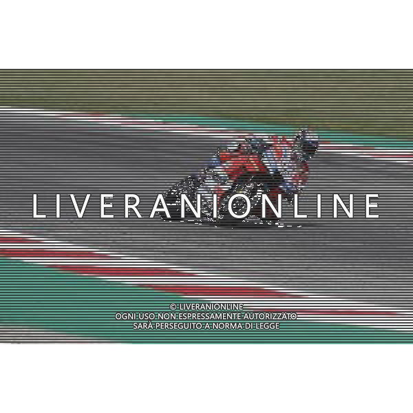 Misano - Motomondiale Gran Premio OCTO di San Marino e della Riviera di Rimini 08/09/2018 nella foto: Andrea Dovizioso (DUCATI TEAM) durante le prove libere ©Claudio Zamagni/Agenzia Aldo Liverani Andrea Dovizioso (DUCATI TEAM) during free practice MotoGP OCTO of San Marino on September 08 2018 at Misano World Circuit Marco Simoncelli Misano Adriatico Italy photo credit by Claudio Zamagni/Aldo Liverani Photo Agency