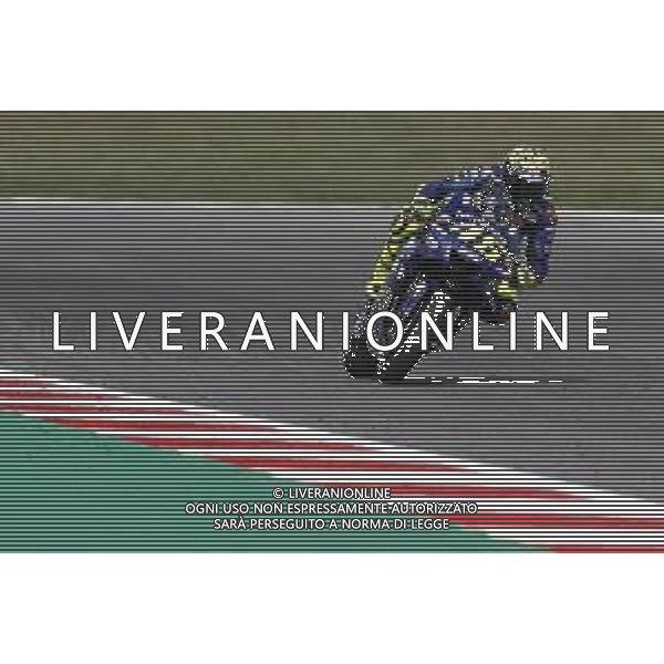 Misano - Motomondiale Gran Premio OCTO di San Marino e della Riviera di Rimini 08/09/2018 nella foto: Valentino Rossi (MOVISTAR YAMAHA MotoGP) durante le prove libere ©Claudio Zamagni/Agenzia Aldo Liverani Valentino Rossi (MOVISTAR YAMAHA MotoGP) during free practice MotoGP OCTO of San Marino on September 08 2018 at Misano World Circuit Marco Simoncelli Misano Adriatico Italy photo credit by Claudio Zamagni/Aldo Liverani Photo Agency