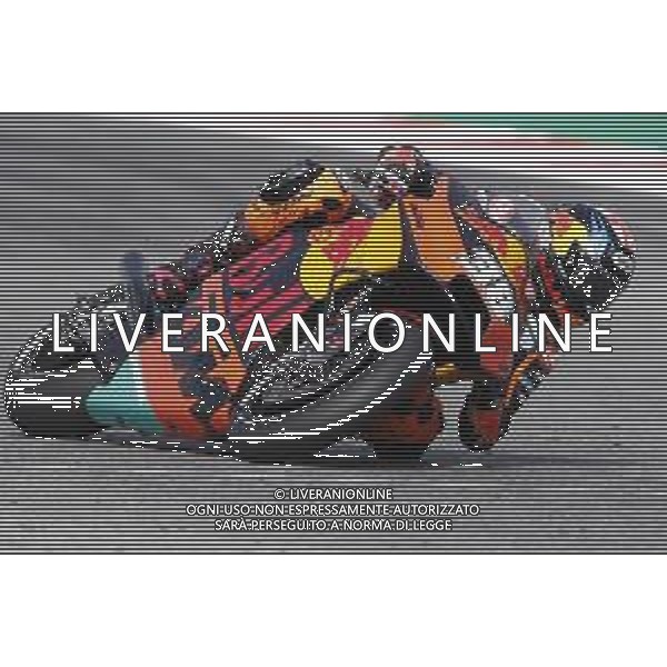 Misano - Motomondiale Gran Premio OCTO di San Marino e della Riviera di Rimini 08/09/2018 nella foto: Bradley Smith (RED BULL KTM FACTORY RACING) durante le prove libere ©Claudio Zamagni/Agenzia Aldo Liverani Bradley Smith (RED BULL KTM FACTORY RACING) during free practice MotoGP OCTO of San Marino on September 08 2018 at Misano World Circuit Marco Simoncelli Misano Adriatico Italy photo credit by Claudio Zamagni/Aldo Liverani Photo Agency