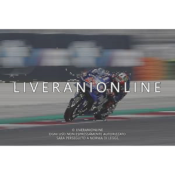 Misano - Motomondiale Gran Premio OCTO di San Marino e della Riviera di Rimini 08/09/2018 nella foto: Maverick Vinales (MOVISTAR YAMAHA MotoGP)durante le qualifiche ©Claudio Zamagni/Agenzia Aldo Liverani Maverick Vinales (MOVISTAR YAMAHA MotoGP) during Qualifying MotoGP OCTO of San Marino on September 08 2018 at Misano World Circuit Marco Simoncelli Misano Adriatico Italy photo credit by Claudio Zamagni/Aldo Liverani Photo Agency