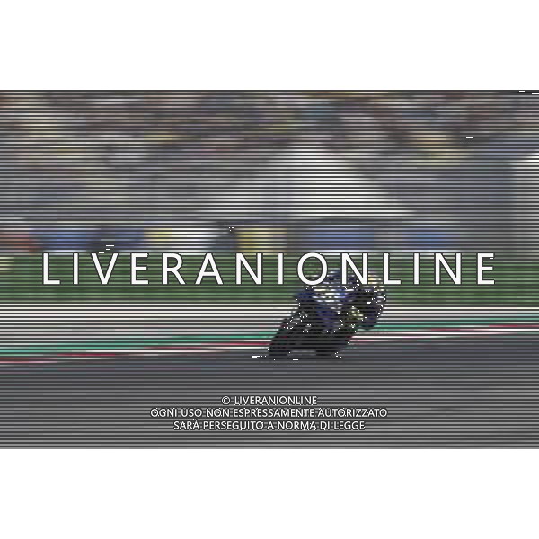 Misano - Motomondiale Gran Premio OCTO di San Marino e della Riviera di Rimini 08/09/2018 nella foto: Valentino Rossi (MOVISTAR YAMAHA MotoGP)durante le qualifiche ©Claudio Zamagni/Agenzia Aldo Liverani Valentino Rossi (MOVISTAR YAMAHA MotoGP) during Qualifying MotoGP OCTO of San Marino on September 08 2018 at Misano World Circuit Marco Simoncelli Misano Adriatico Italy photo credit by Claudio Zamagni/Aldo Liverani Photo Agency