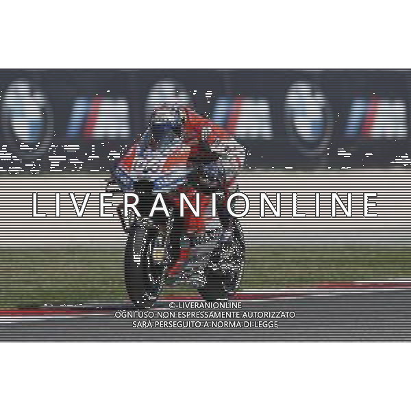 Misano - Motomondiale Gran Premio OCTO di San Marino e della Riviera di Rimini 08/09/2018 nella foto: Andrea Dovizioso (DUCATI TEAM) durante le qualifiche ©Claudio Zamagni/Agenzia Aldo Liverani Andrea Dovizioso (DUCATI TEAM) during Qualifying MotoGP OCTO of San Marino on September 08 2018 at Misano World Circuit Marco Simoncelli Misano Adriatico Italy photo credit by Claudio Zamagni/Aldo Liverani Photo Agency