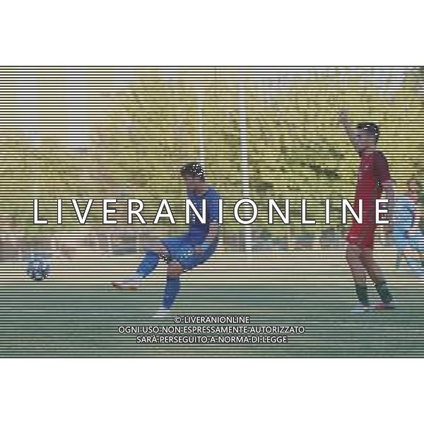 MEDICINA 10 09 2018 UNDER 19 ITALIA-PORTOGALLO AMICHEVOLE NELLA FOTO GOL DI PICCOLI ROBERTO FOTO GIANNI SANNA-AG ALDO LIVERANI SAS