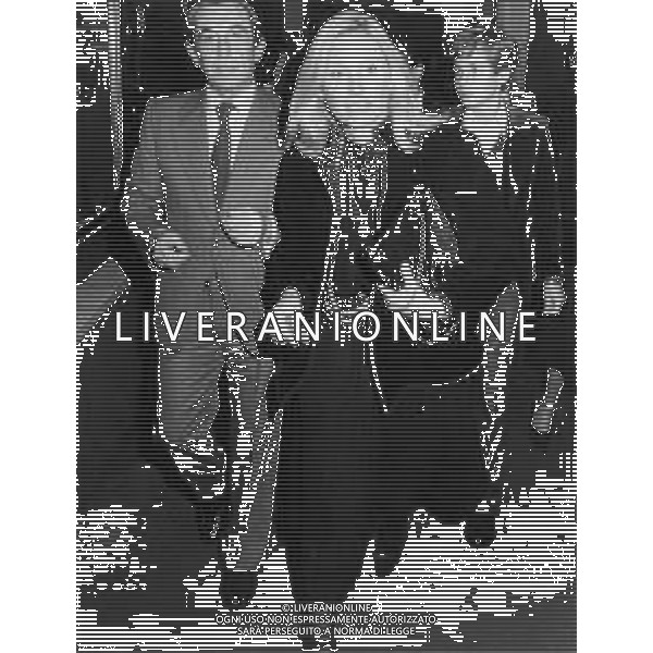 GABRIELLA FARINON, attrice e annunciatrice televisiva italiana - RETROSPETTIVA nella foto con il marito Stefano Romanazzi ©ARCHIVIO / AGENZIA ALDO LIVERANI SAS