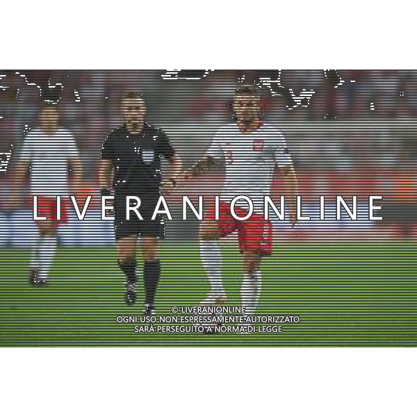 2018.09.11 Wroclaw Pilka nozna Mecz towarzyski Polska - Irlandia N/z Karol Linetty Foto Pawel Andrachiewicz / PressFocus 2018.09.11 Wroclaw Football Friendly match Poland - Republic of Ireland Karol Linetty Credit: Pawel Andrachiewicz / PressFocus / NEWSPIX.PL --- Newspix.pl AG ALDO LIVERANI SAS