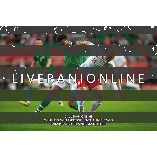 11.09.2018 WROCLAW, STADION WROCLAW PILKA NOZNA (FOOTBALL) MECZ TOWARZYSKI REPREZENTACJI NARODOWYCH ( INTERNATIONAL FRIENDLY GAME ) MECZ POLSKA - IRLANDIA ( GAME POLAND - REPUBLIC OF IRELAND ) NZ JAKUB BLASZCZYKOWSKI FOTO LUKASZ SKWIOT/CYFRASPORT / NEWSPIX.PL --- Newspix.pl AG ALDO LIVERANI SAS