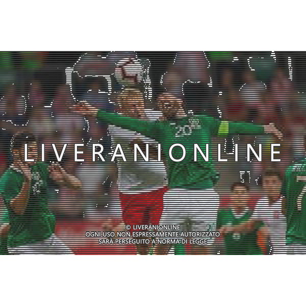 11.09.2018 WROCLAW, STADION WROCLAW PILKA NOZNA (FOOTBALL) MECZ TOWARZYSKI REPREZENTACJI NARODOWYCH ( INTERNATIONAL FRIENDLY GAME ) MECZ POLSKA - IRLANDIA ( GAME POLAND - REPUBLIC OF IRELAND ) NZ KAMIL GLIK RICHARD KEOGH FOTO LUKASZ SKWIOT/CYFRASPORT / NEWSPIX.PL --- Newspix.pl AG ALDO LIVERANI SAS