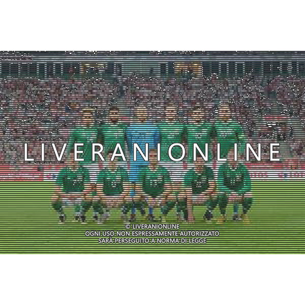 11.09.2018 WROCLAW STADION MIEJSKI ( POLAND ) PILKA NOZNA ( FOOTBALL ) MECZ TOWARZYSKI REPREZENTACJI NARODOWYCH ( INTERNATIONAL FRIENDLY GAME ) MECZ POLSKA - IRLANDIA ( POLAND - IRELAND ) NZ GRUPOWKA REPREZENTACJA IRLANDII TEAM DRUZYNY FOTO MARCIN PIRGA / CYFRASPORT / NEWSPIX.PL --- Newspix.pl AG ALDO LIVERANI SAS