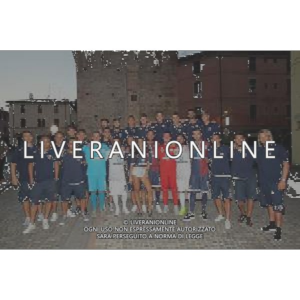 11-09-2018 PRESENTAZIONE NUOVE MAGLIE DELL\'IMOLESE CALCIO NELLA FOTO LA FORMAZIONE DELL\'IMOLESE FOTO GIANNI SANNA-AG ALDO LIVERANI SAS