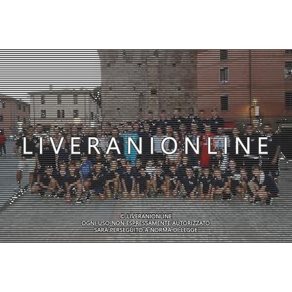 11-09-2018 PRESENTAZIONE NUOVE MAGLIE DELL\'IMOLESE CALCIO NELLA FOTO LA FORMAZIONE DELL\'IMOLESE FOTO GIANNI SANNA-AG ALDO LIVERANI SAS