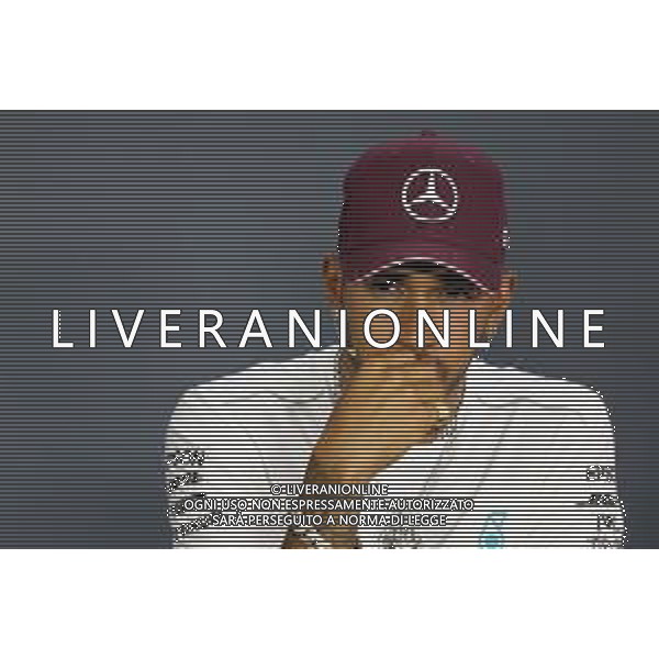 Lewis Hamilton (GBR) Mercedes AMG F1 13.09.2018. Formula 1 World Championship, Rd 15, Singapore Grand Prix, Marina Bay Street Circuit, Singapore, Preparation Day. AG ALDO LIVERANI SAS-ONLY ITALY