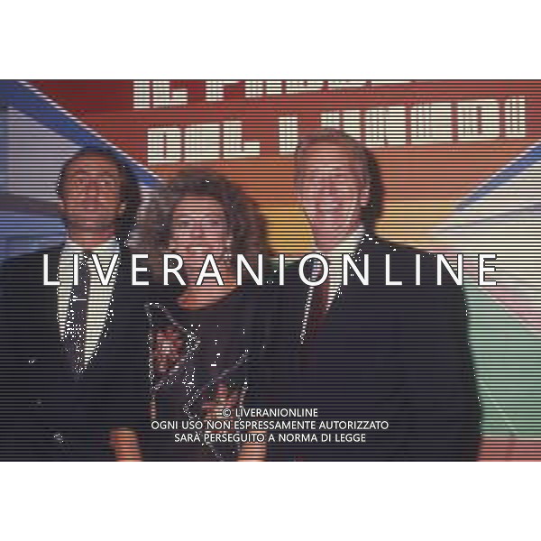 RETROSPETTIVA MAURO BELLUGI CALCIATORE NELLA FOTO MAURO BELLUGI -DANILA CACCIA-ALDO BISCARDI TRASMISSIONE TELEVISIVA PROCESSO DEL LUNEDI AG ALDO LIVERANI SAS