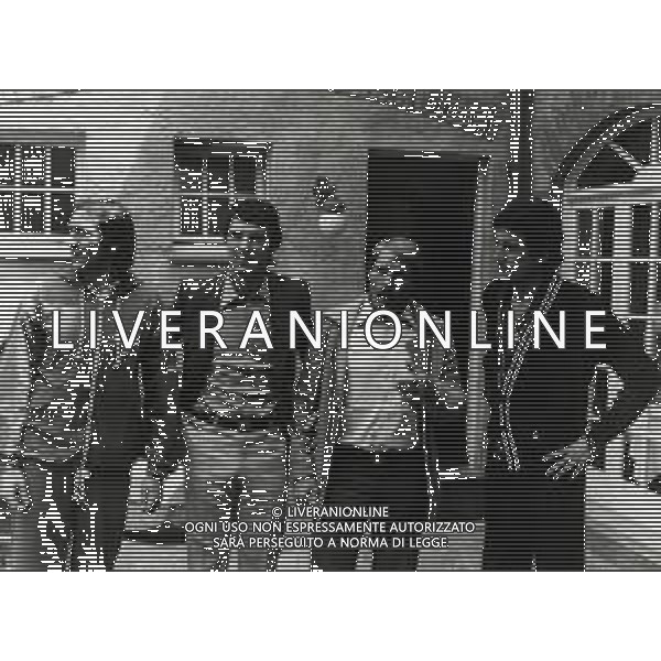 RETROSPETTIVA MAURO BELLUGI CALCIATORE NELLA FOTO MAURO BELLUGI-DINO ZOFF-ROMEO BENETTI-GIOVANNI GALLI AG ALDO LIVERANI SAS