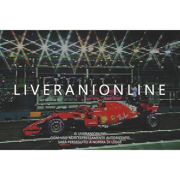 Kimi Raikkonen (FIN) Ferrari SF71H. 14.09.2018. Formula 1 World Championship, Rd 15, Singapore Grand Prix, Marina Bay Street Circuit, Singapore, Practice Day. AG ALDO LIVERANI SAS ONLY ITALY