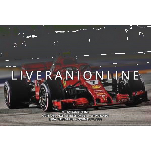 Kimi Raikkonen (FIN) Ferrari SF71H. 14.09.2018. Formula 1 World Championship, Rd 15, Singapore Grand Prix, Marina Bay Street Circuit, Singapore, Practice Day. AG ALDO LIVERANI SAS ONLY ITALY