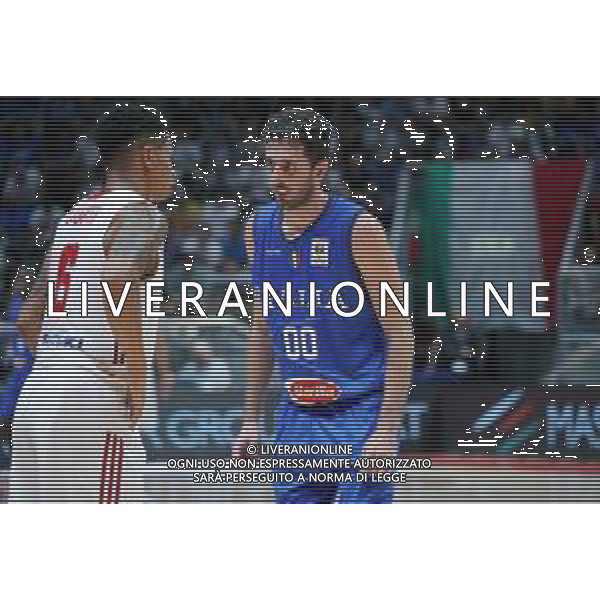 FIBA Basketball World Cup China 2019 European Qualifiers Second Round Group J Bologna - 14.09.2018 Italia-Polonia Nella Foto:Amedeo Della Valle - A J Slaughter /Ph.Vitez-Ag. Aldo Liverani