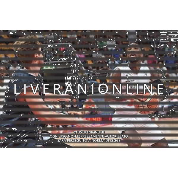 FORTITUDO Bologna - VIRTUS Bologna BASKET Memorial Porelli 15.09.2018 Nella foto Kenny Hasbrouck e KELVIN MARTIN ©OPTIMAFOTO / AGENZIA ALDO LIVERANI SAS