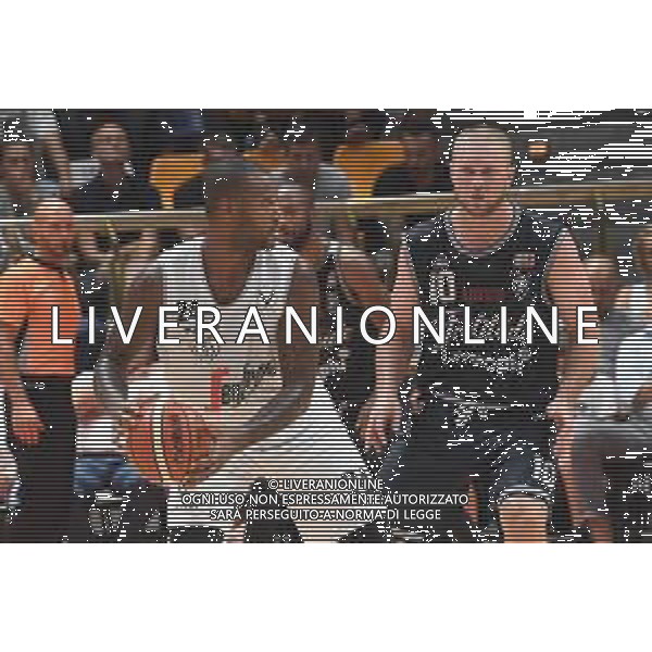 FORTITUDO Bologna - VIRTUS Bologna BASKET Memorial Porelli 15.09.2018 Nella foto Amadou Amath M\'Baye e MAARTEN LEUNEN ©OPTIMAFOTO / AGENZIA ALDO LIVERANI SAS