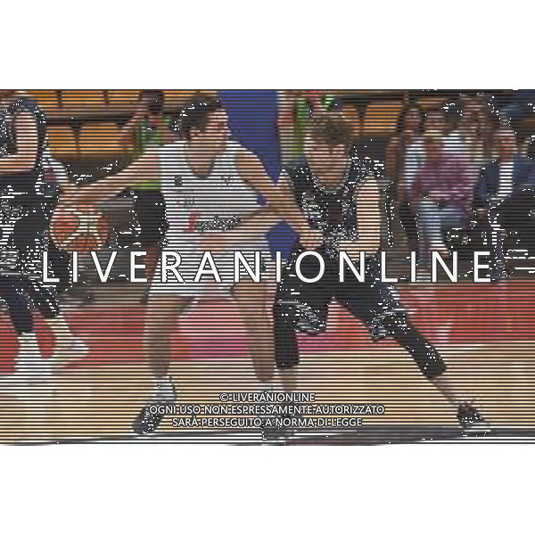 FORTITUDO Bologna - VIRTUS Bologna BASKET Memorial Porelli 15.09.2018 Nella foto Alessandro Pajola e Marco Venuto ©OPTIMAFOTO / AGENZIA ALDO LIVERANI SAS