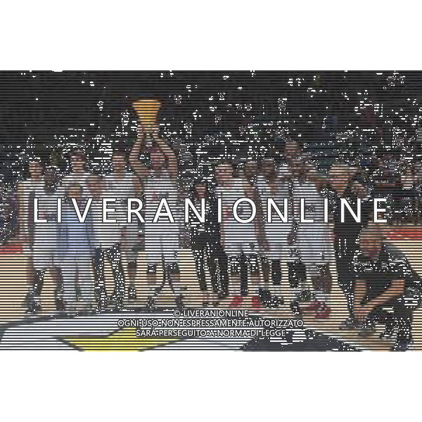 FORTITUDO Bologna - VIRTUS Bologna BASKET Memorial Porelli 15.09.2018 Nella foto PREMIAZIONE DELLA VIRTUS ©OPTIMAFOTO / AGENZIA ALDO LIVERANI SAS