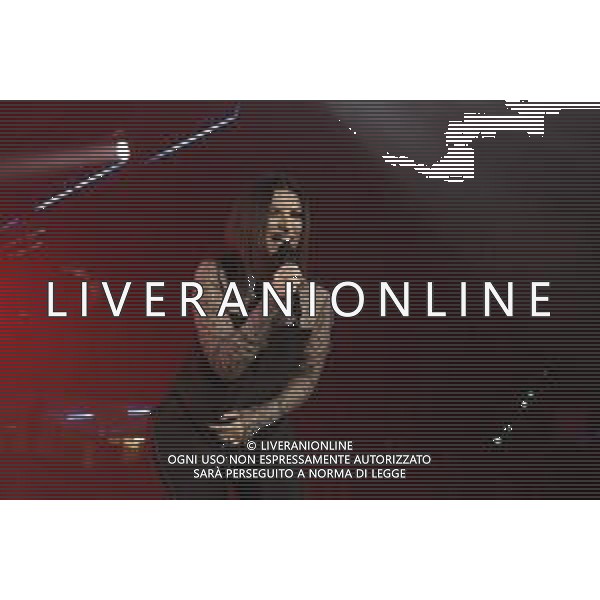 RIMINI - Laura Pausini in concerto Fatti Sentire Tour all\' RDS Stadium 17/09/2018 nella foto: Laura Pausini sul Palco photo credit: Claudio Zamagni/Agenzia Aldo Liverani s.a.s. Laura Pausini Live Perform in Rimini, ITALY - September 17: Laura Pausini Italian pop singer-songwriter perform on stage at RDS Stadium on September 2018 in Rimini, Italy