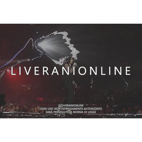 RIMINI - Laura Pausini in concerto Fatti Sentire Tour all\' RDS Stadium 17/09/2018 nella foto: Laura Pausini sul Palco photo credit: Claudio Zamagni/Agenzia Aldo Liverani s.a.s. Laura Pausini Live Perform in Rimini, ITALY - September 17: Laura Pausini Italian pop singer-songwriter perform on stage at RDS Stadium on September 2018 in Rimini, Italy