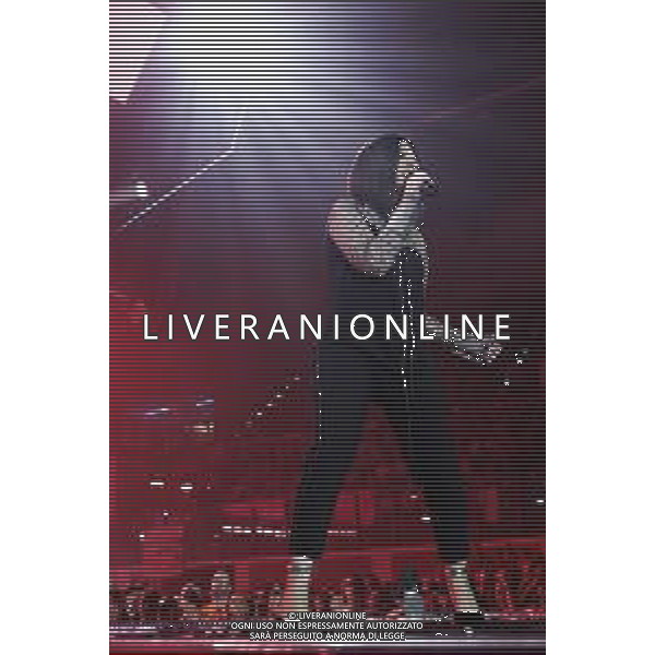 RIMINI - Laura Pausini in concerto Fatti Sentire Tour all\' RDS Stadium 17/09/2018 nella foto: Laura Pausini sul Palco photo credit: Claudio Zamagni/Agenzia Aldo Liverani s.a.s. Laura Pausini Live Perform in Rimini, ITALY - September 17: Laura Pausini Italian pop singer-songwriter perform on stage at RDS Stadium on September 2018 in Rimini, Italy