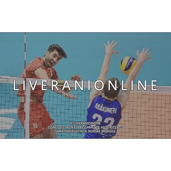 2018.09.18 Warna Siatkowka FIVB Mistrzostwa swiata w siatkowce mezczyzn 2018 Finlandia - Iran N/z Amir Ghafour Foto Lukasz Sobala / Press Focus 2018.09.18 Varna Volleyball FIVB Men\'s World Championship 2018 Finland - Iran Amir Ghafour Credit: Lukasz Sobala / Press Focus / NEWSPIX.PL --- Newspix.pl *** Local Caption *** www.newspix.pl mail us: info@newspix.pl call us: 0048 022 23 22 222 --- Polish Picture Agency by Ringier Axel Springer Poland / AGENZIA ALDO LIVERANI SAS - ITALY ONLY EDITORIAL USE ONLY - Finlandia - Iran Volleyball FIVB Men\'s World Championship 2018 - Varna 2018.09.18