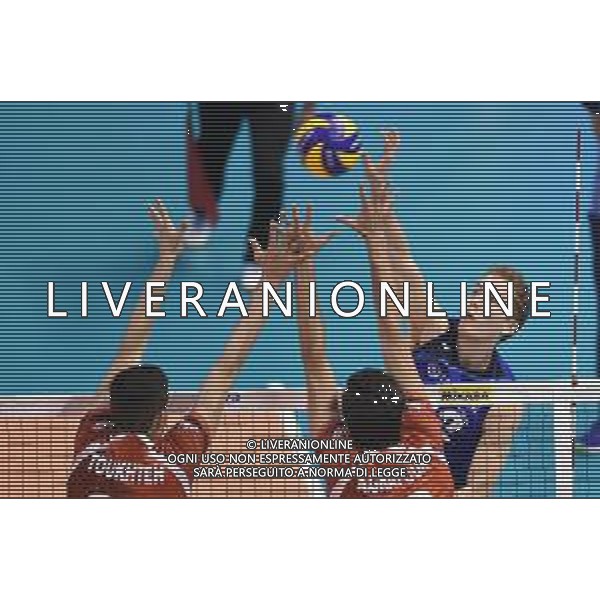 2018.09.18 Warna Siatkowka FIVB Mistrzostwa swiata w siatkowce mezczyzn 2018 Finlandia - Iran N/z Sakari Antti Makinen Foto Lukasz Sobala / Press Focus 2018.09.18 Varna Volleyball FIVB Men\'s World Championship 2018 Finland - Iran Sakari Antti Makinen Credit: Lukasz Sobala / Press Focus / NEWSPIX.PL --- Newspix.pl *** Local Caption *** www.newspix.pl mail us: info@newspix.pl call us: 0048 022 23 22 222 --- Polish Picture Agency by Ringier Axel Springer Poland / AGENZIA ALDO LIVERANI SAS - ITALY ONLY EDITORIAL USE ONLY - Finlandia - Iran Volleyball FIVB Men\'s World Championship 2018 - Varna 2018.09.18
