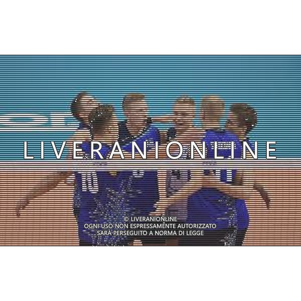 2018.09.18 Warna Siatkowka FIVB Mistrzostwa swiata w siatkowce mezczyzn 2018 Finlandia - Iran N/z Elviss Krastins Lauri Kerminen Foto Lukasz Sobala / Press Focus 2018.09.18 Varna Volleyball FIVB Men\'s World Championship 2018 Finland - Iran Elviss Krastins Lauri Kerminen Credit: Lukasz Sobala / Press Focus / NEWSPIX.PL --- Newspix.pl *** Local Caption *** www.newspix.pl mail us: info@newspix.pl call us: 0048 022 23 22 222 --- Polish Picture Agency by Ringier Axel Springer Poland / AGENZIA ALDO LIVERANI SAS - ITALY ONLY EDITORIAL USE ONLY - Finlandia - Iran Volleyball FIVB Men\'s World Championship 2018 - Varna 2018.09.18