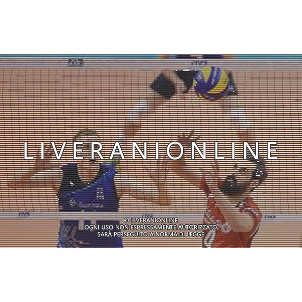 2018.09.18 Warna Siatkowka FIVB Mistrzostwa swiata w siatkowce mezczyzn 2018 Finlandia - Iran N/z Mir Saeid Marouflakrani Foto Lukasz Sobala / Press Focus 2018.09.18 Varna Volleyball FIVB Men\'s World Championship 2018 Finland - Iran Mir Saeid Marouflakrani Credit: Lukasz Sobala / Press Focus / NEWSPIX.PL --- Newspix.pl *** Local Caption *** www.newspix.pl mail us: info@newspix.pl call us: 0048 022 23 22 222 --- Polish Picture Agency by Ringier Axel Springer Poland / AGENZIA ALDO LIVERANI SAS - ITALY ONLY EDITORIAL USE ONLY - Finlandia - Iran Volleyball FIVB Men\'s World Championship 2018 - Varna 2018.09.18