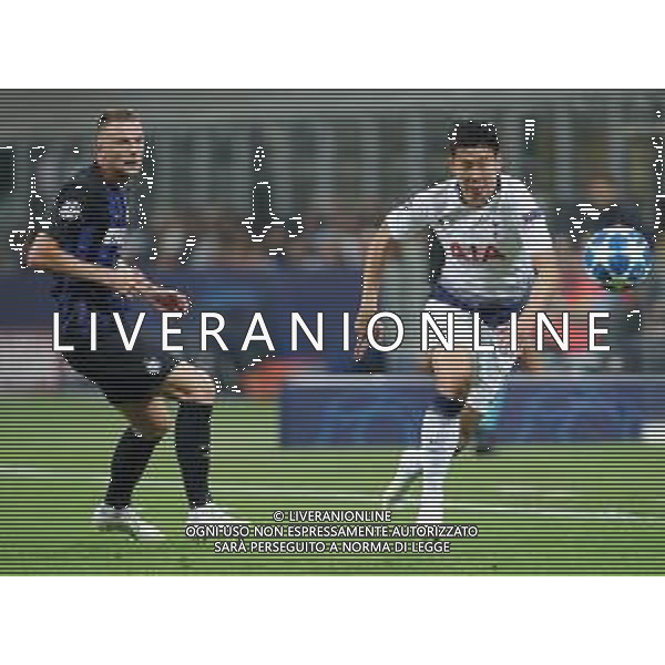 UEFA Champions League 2018/2019 Group Stage B Milano - 18.09.2018 Inter-Tottenham Nella Foto: Son Heung-Min e milan skriniar /Ph.Vitez-Ag. Aldo Liverani