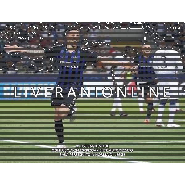 UEFA Champions League 2018/2019 Group Stage B Milano - 18.09.2018 Inter-Tottenham Nella Foto: esultanza dopo il gol di matias vecino /Ph.Vitez-Ag. Aldo Liverani