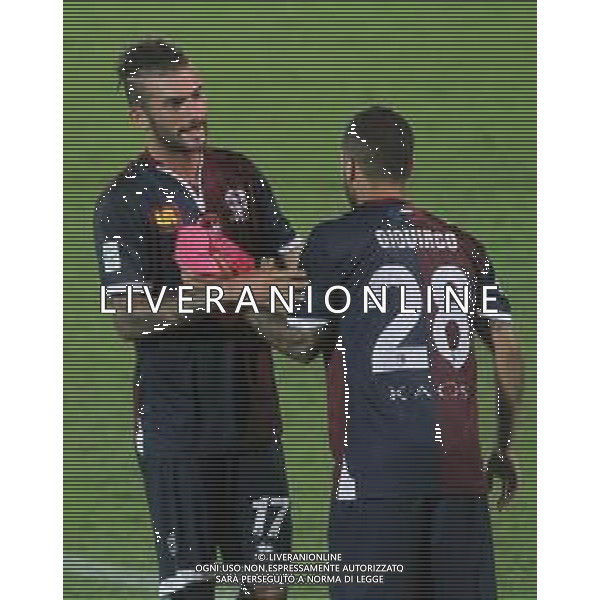 Imola 18 Settembre 2018 Eric Lanini e Giuseppe Giovinco Calcio Imolese FOTO GIANNI SANNA-AG ALDO LIVERANI SAS