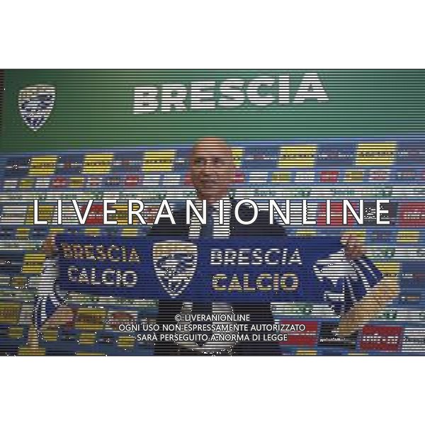Eugenio Corini nuovo mister brescia calcio.Brescia 19 settembre 2018. AG ALDO LIVERANI SAS