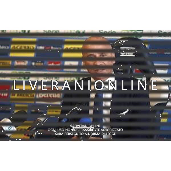 Eugenio Corini nuovo mister brescia calcio.Brescia 19 settembre 2018. AG ALDO LIVERANI SAS