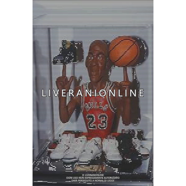 Merchandising Michael Jordan in un negozio Nike FABIO RAMANI-AG ALDO LIVERANI SAS