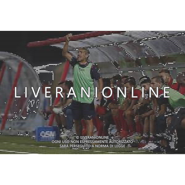 Rimini F.C. - U.S.Triestina Campionato di calcio Lega Pro girone B 22/09/2018 nella foto: Allenatore Luca Righetti ©Claudio Zamagni/Agenzia Aldo Liverani / AGENZIA ALDO LIVERANI SAS