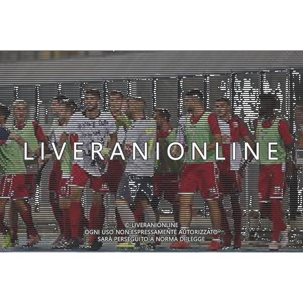 Rimini F.C. - U.S.Triestina Campionato di calcio Lega Pro girone B 22/09/2018 nella foto: Esultanza rimini dopo il gol di Volpe Michele ©Claudio Zamagni/Agenzia Aldo Liverani / AGENZIA ALDO LIVERANI SAS